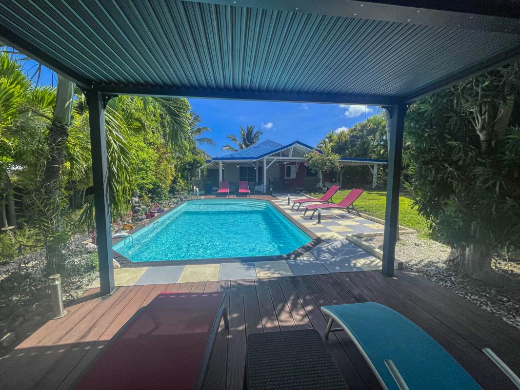 5.Location villa piscine St François Guadeloupe_Piscine